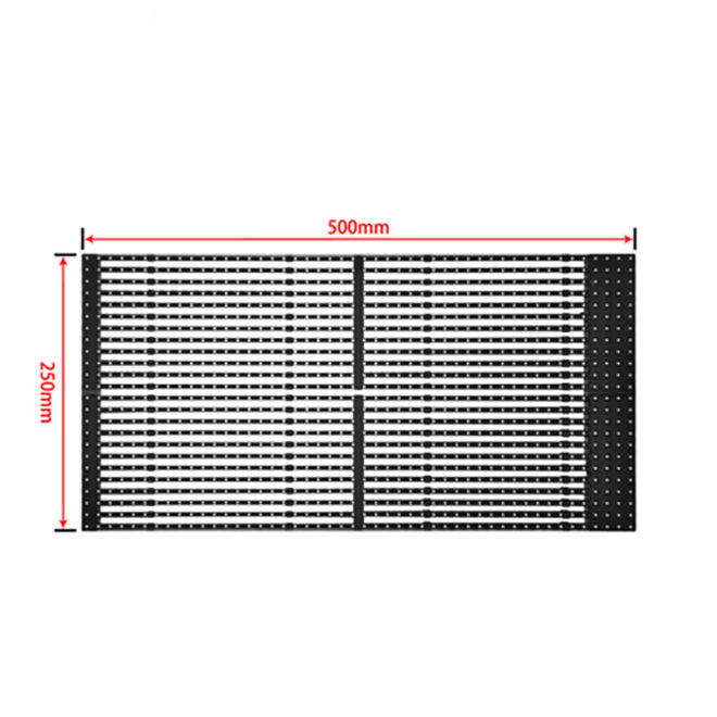 LED Grille Screen Front View